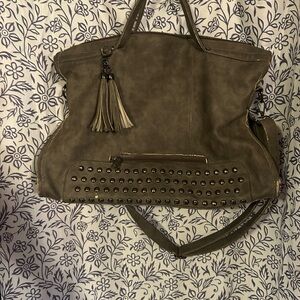 Jessica Simpson Olive Studded Tote